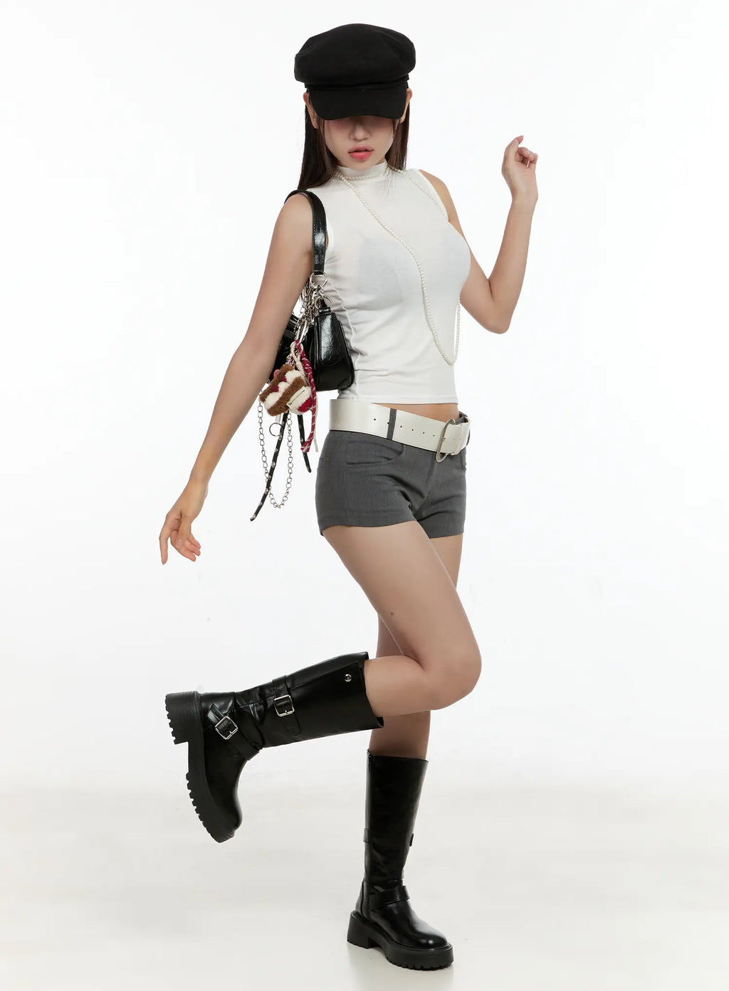 Mock Neck Tank Top CG501