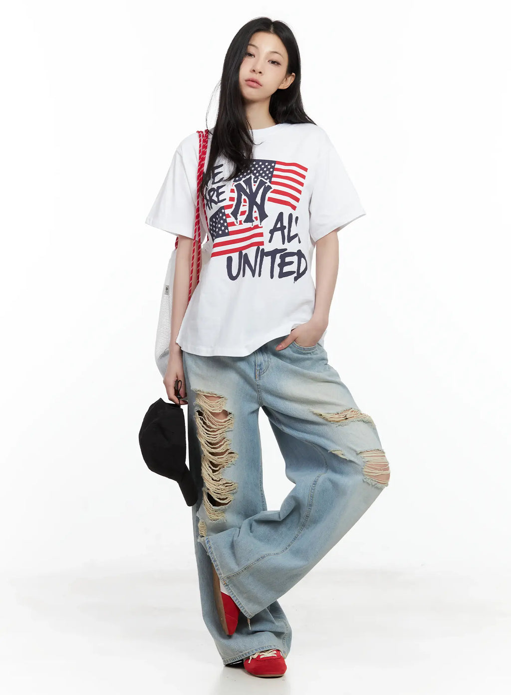 Skater Graphic Oversized Tee CU530