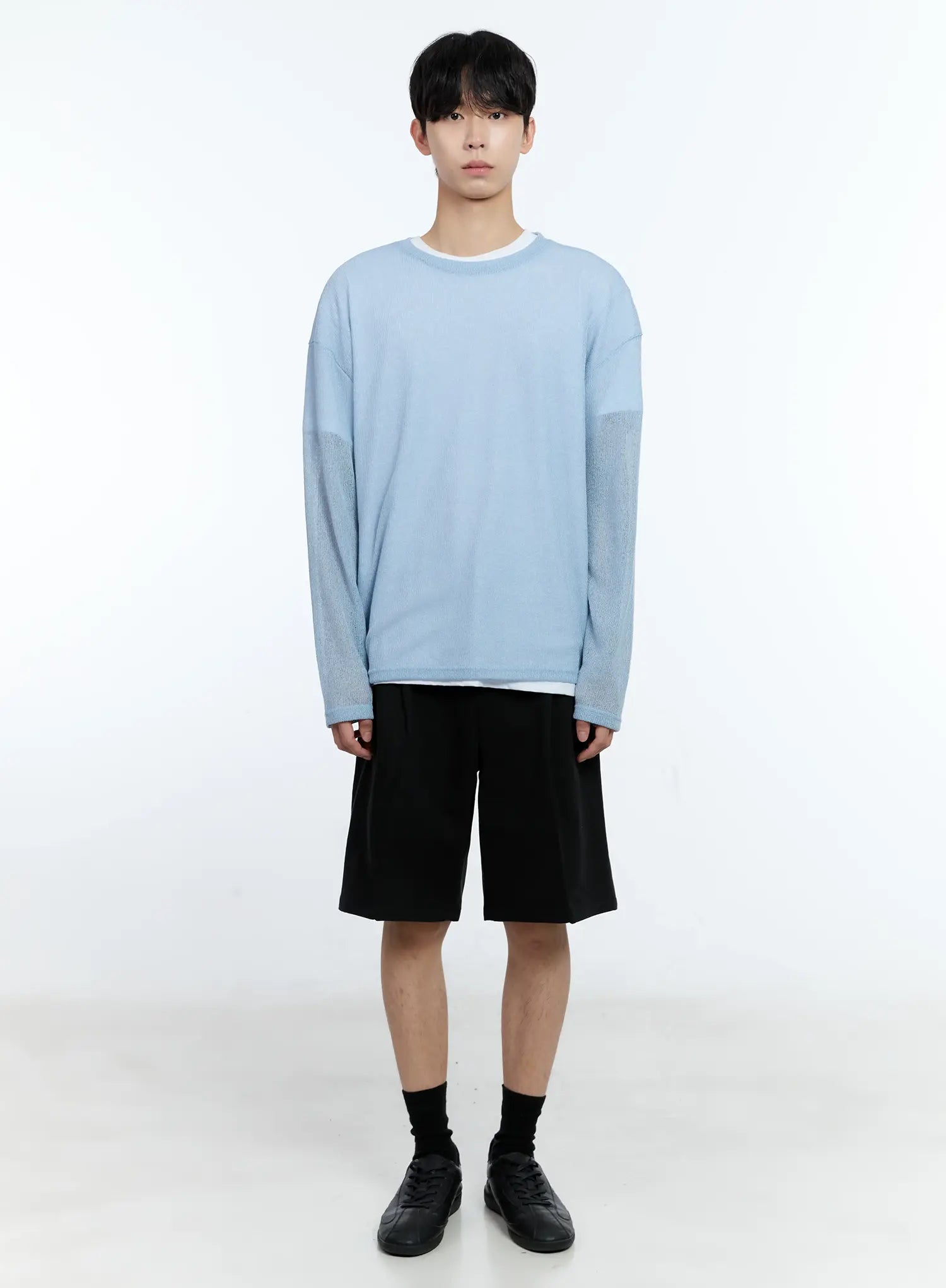 Men's Mesh Long-Sleeve Top IG501