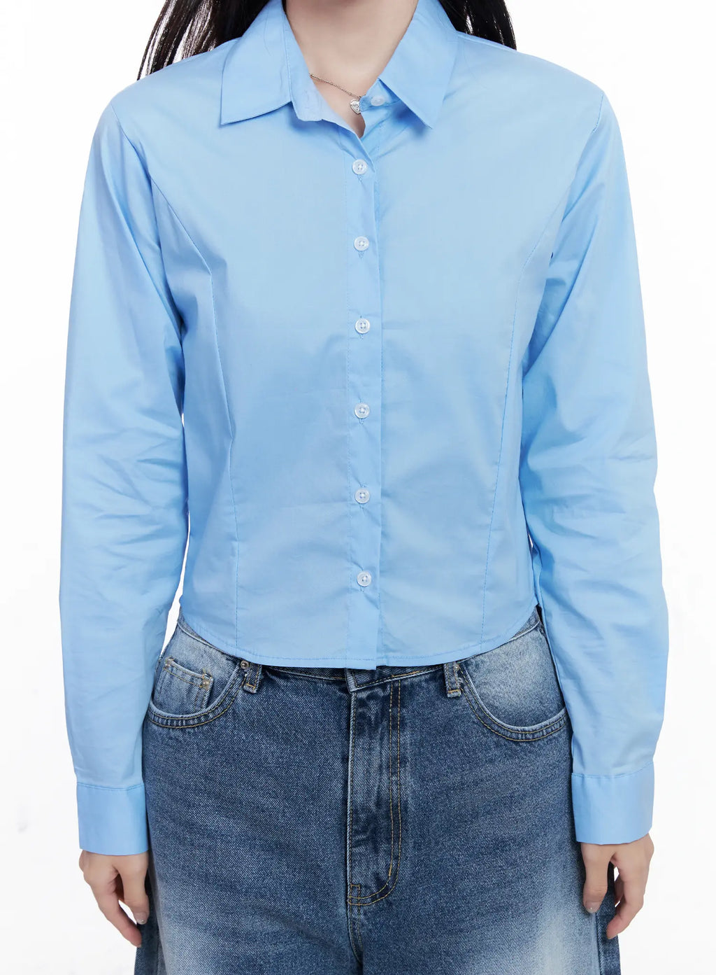 Slim Fit Button-Up Shirt CS519