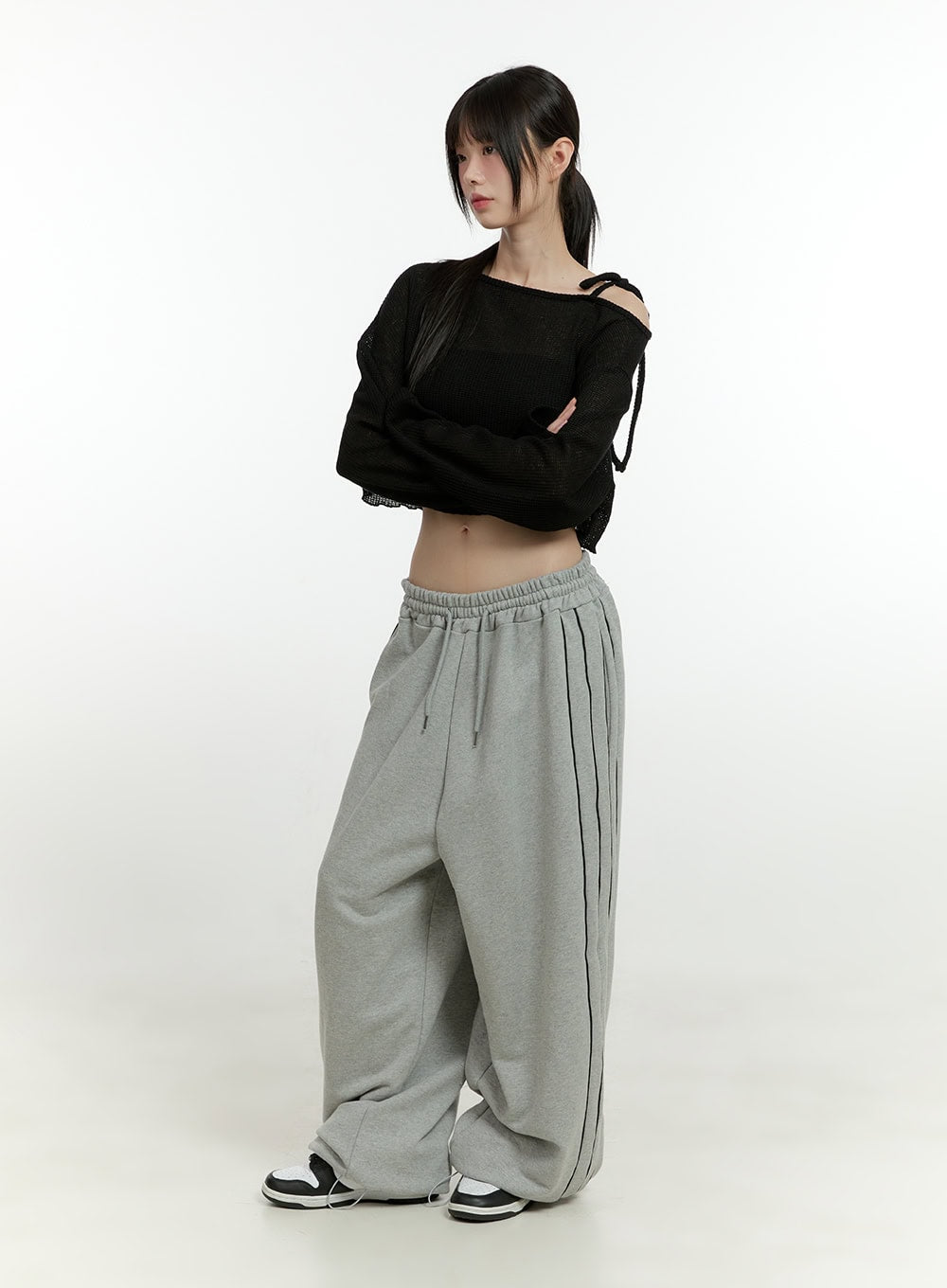 Cotton String Banded Sweatpants CG402