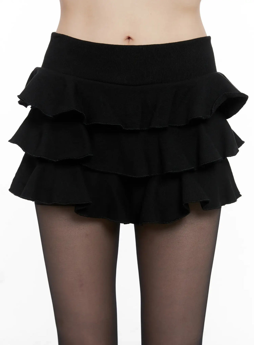 Ruffle Layer Mini Skirt GC515