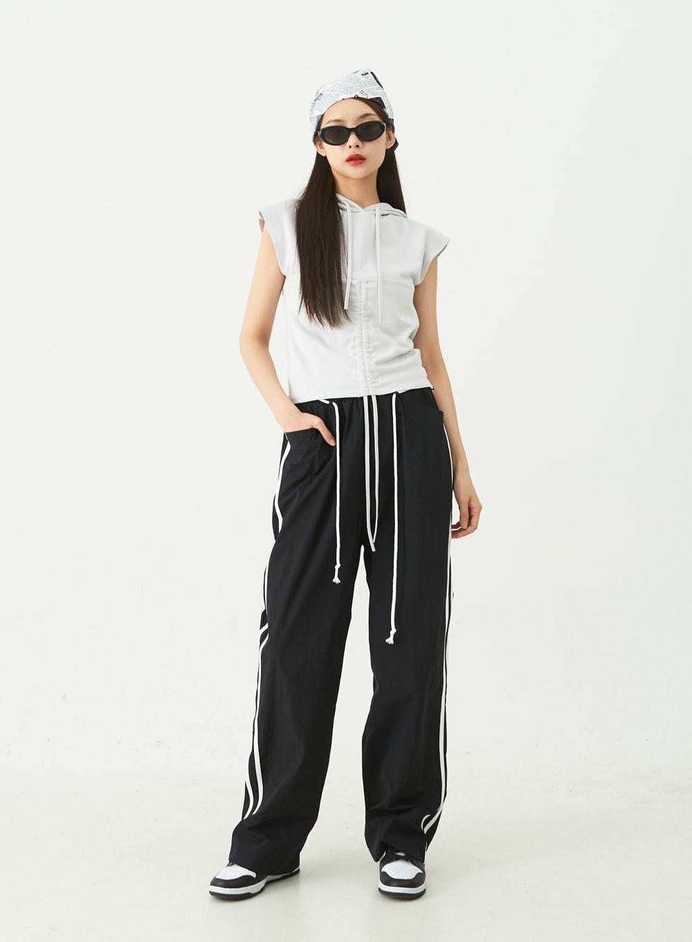 Nylon Sweat Pants CU4