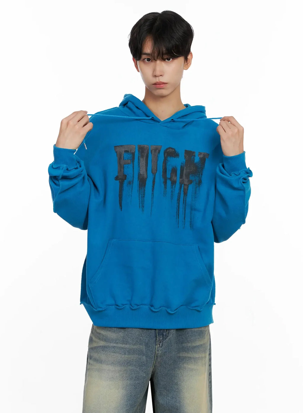 Men's Drip Graphic Hoodie IO516
