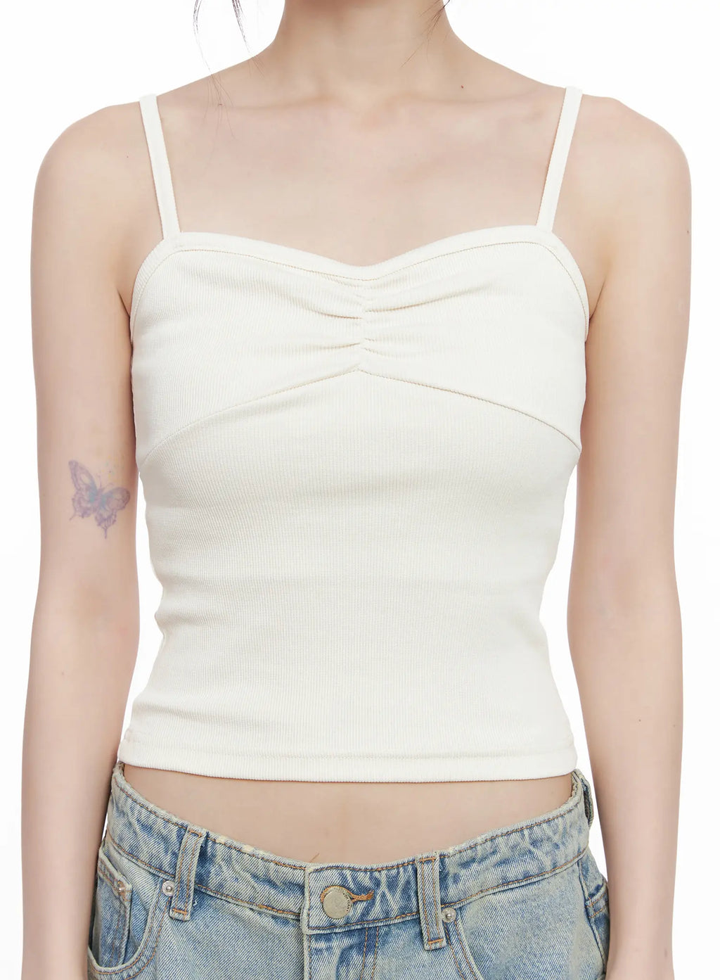 Ribbed Crop Tank Top CG519