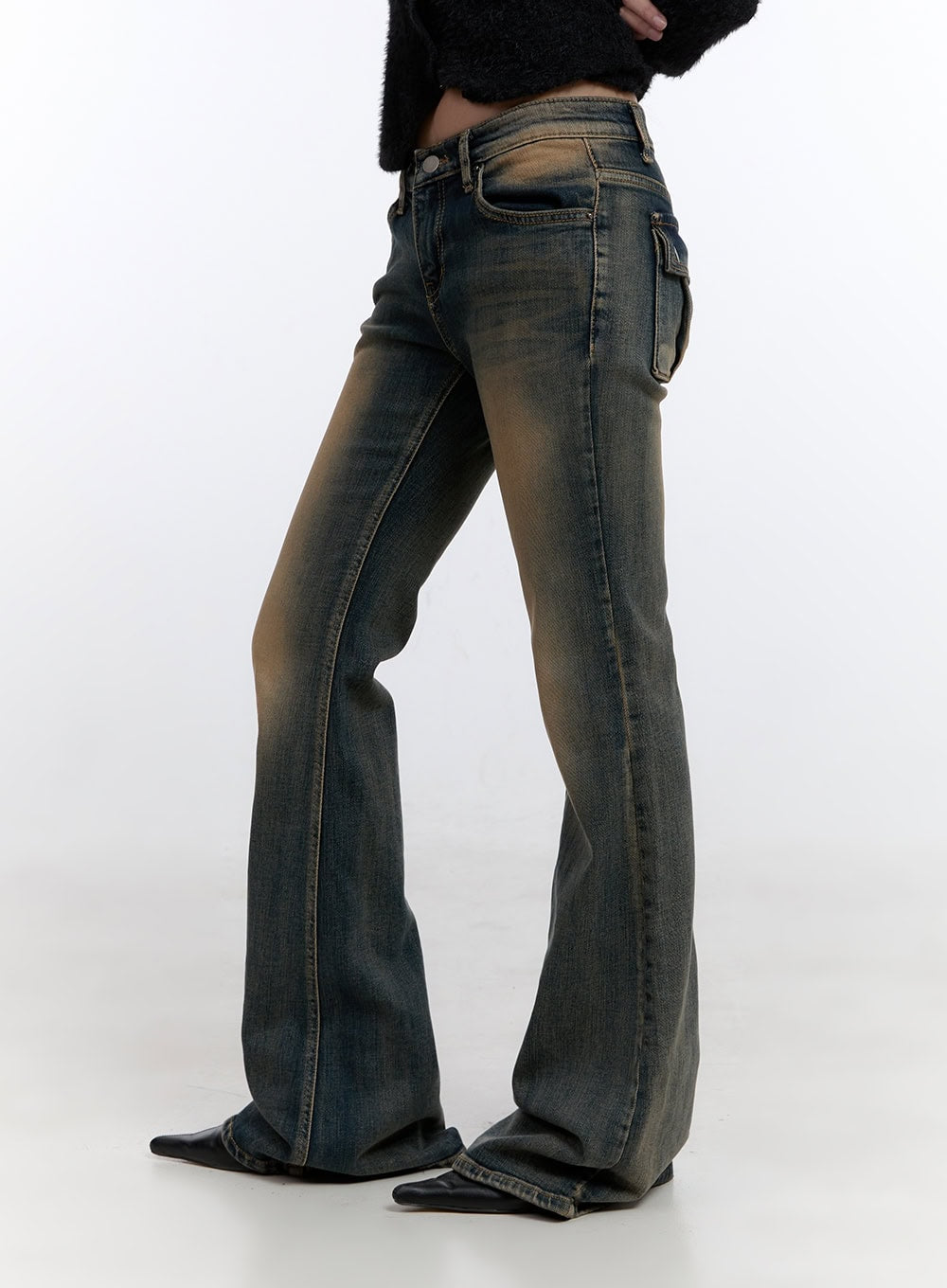 Marlowe Denim Daze Slim Fit Flared Jeans CO423