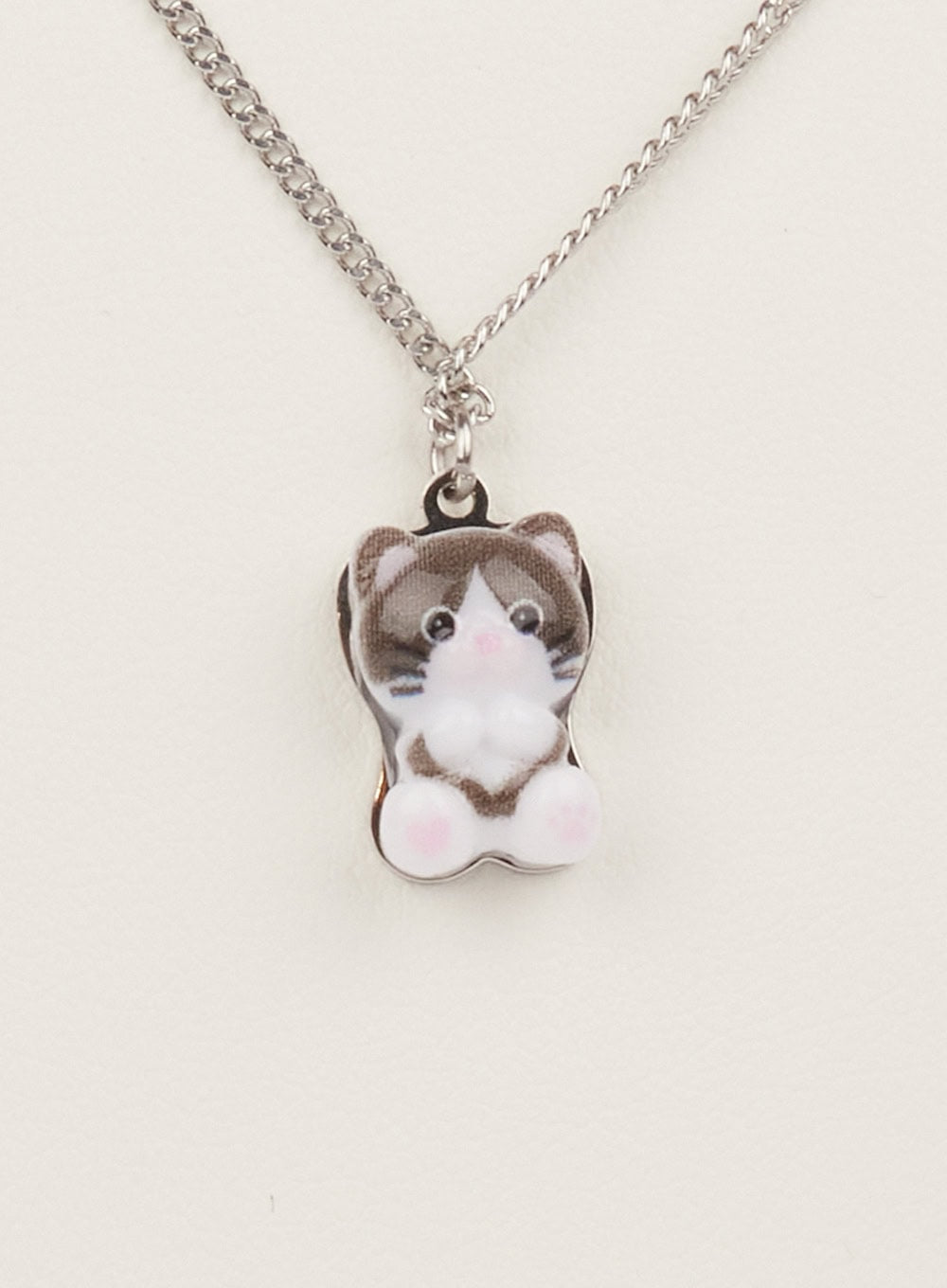 Midnight Blackcat Layer Necklace IM528