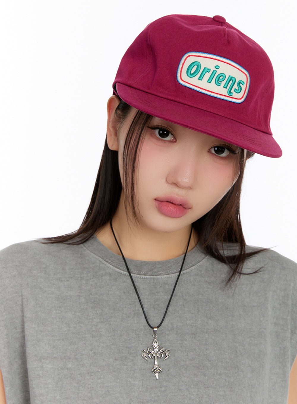 Embroidered Graphic Hat IU509