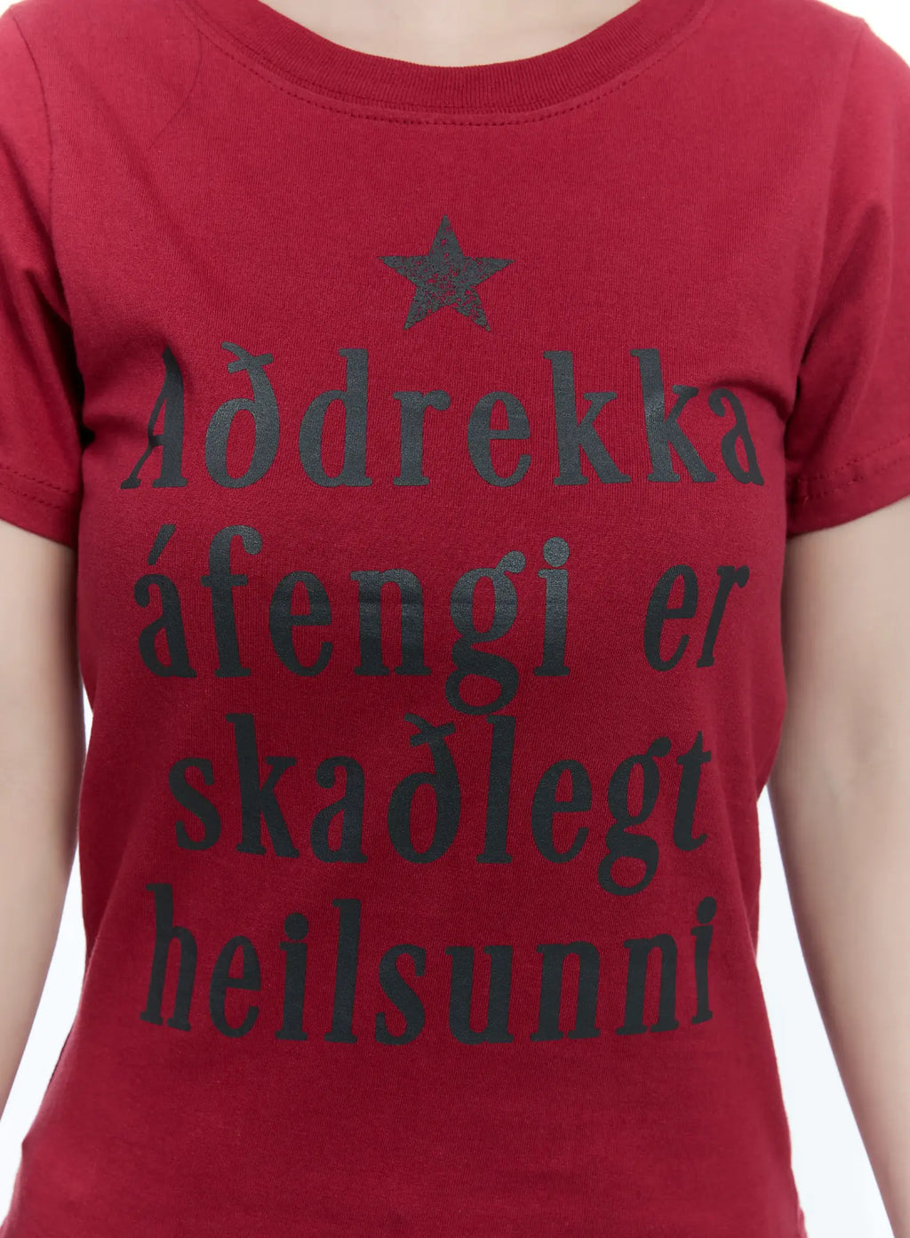 Graphic Semi-Crop Tee CG501