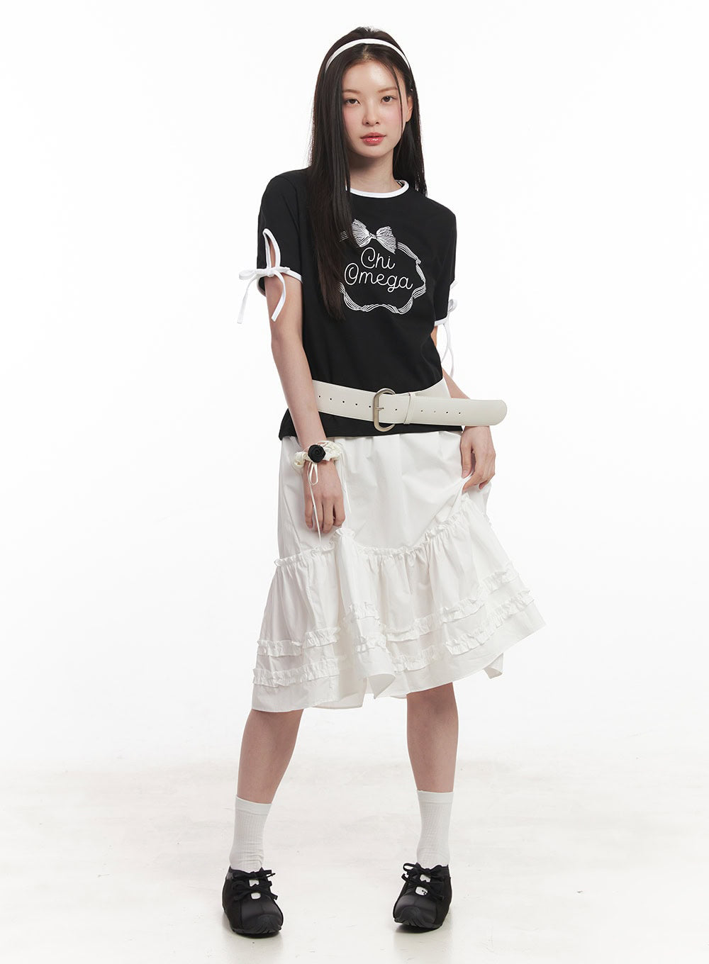 Ribbon Cut Graphic T-Shirt IY509