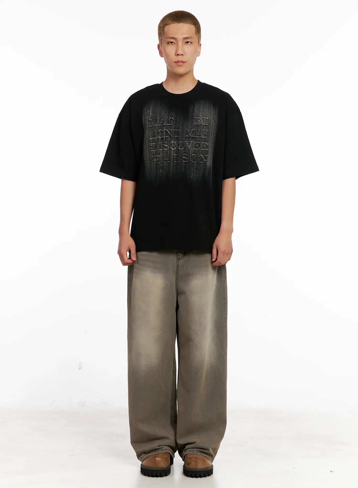 Men's Brush Painting Tee IL521