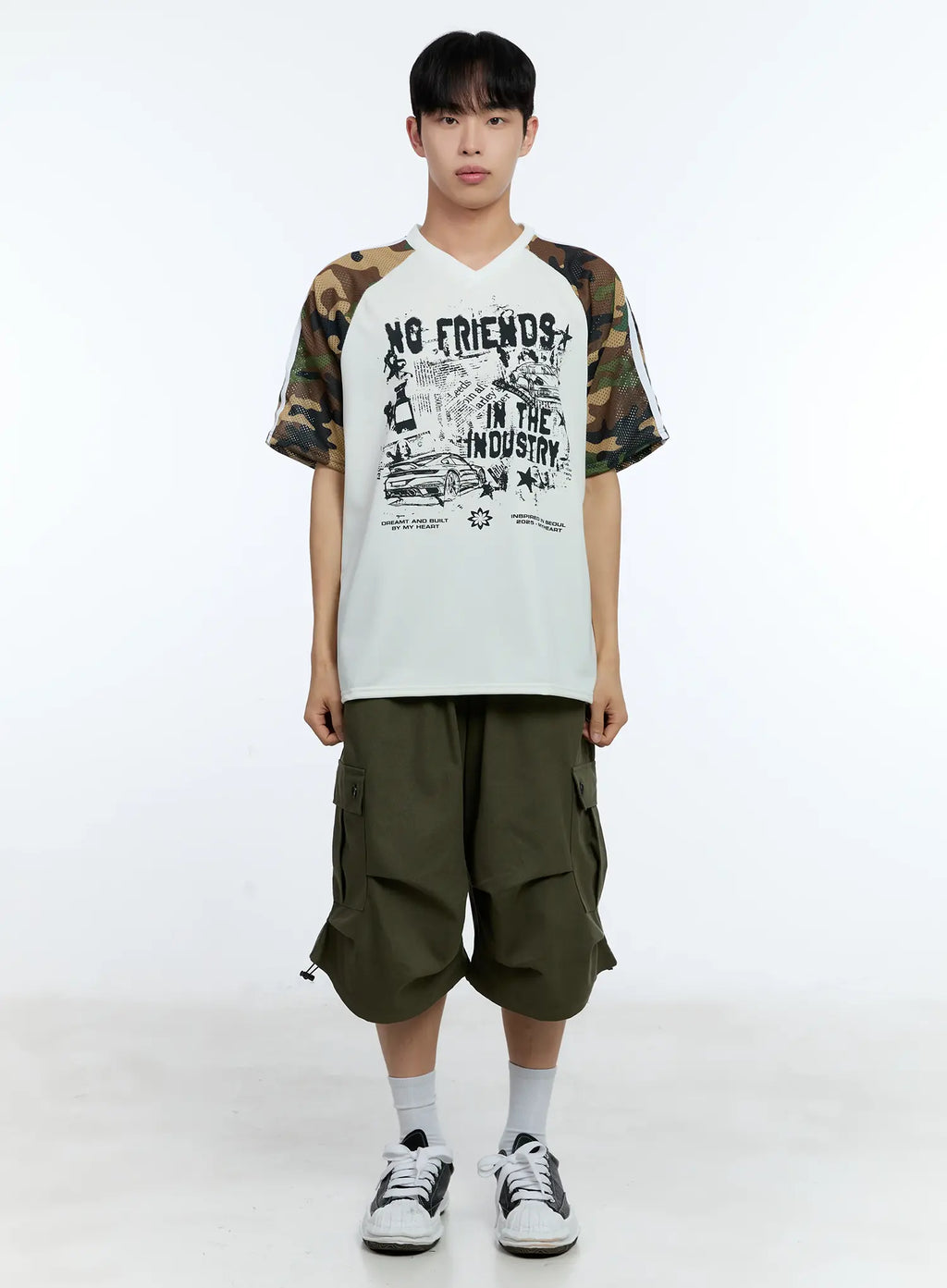 Men's Camo Sleeve Tee IL517