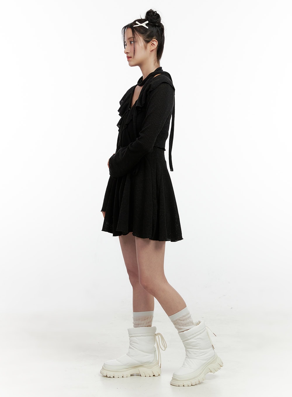 Frill Mini Dress Set ON404