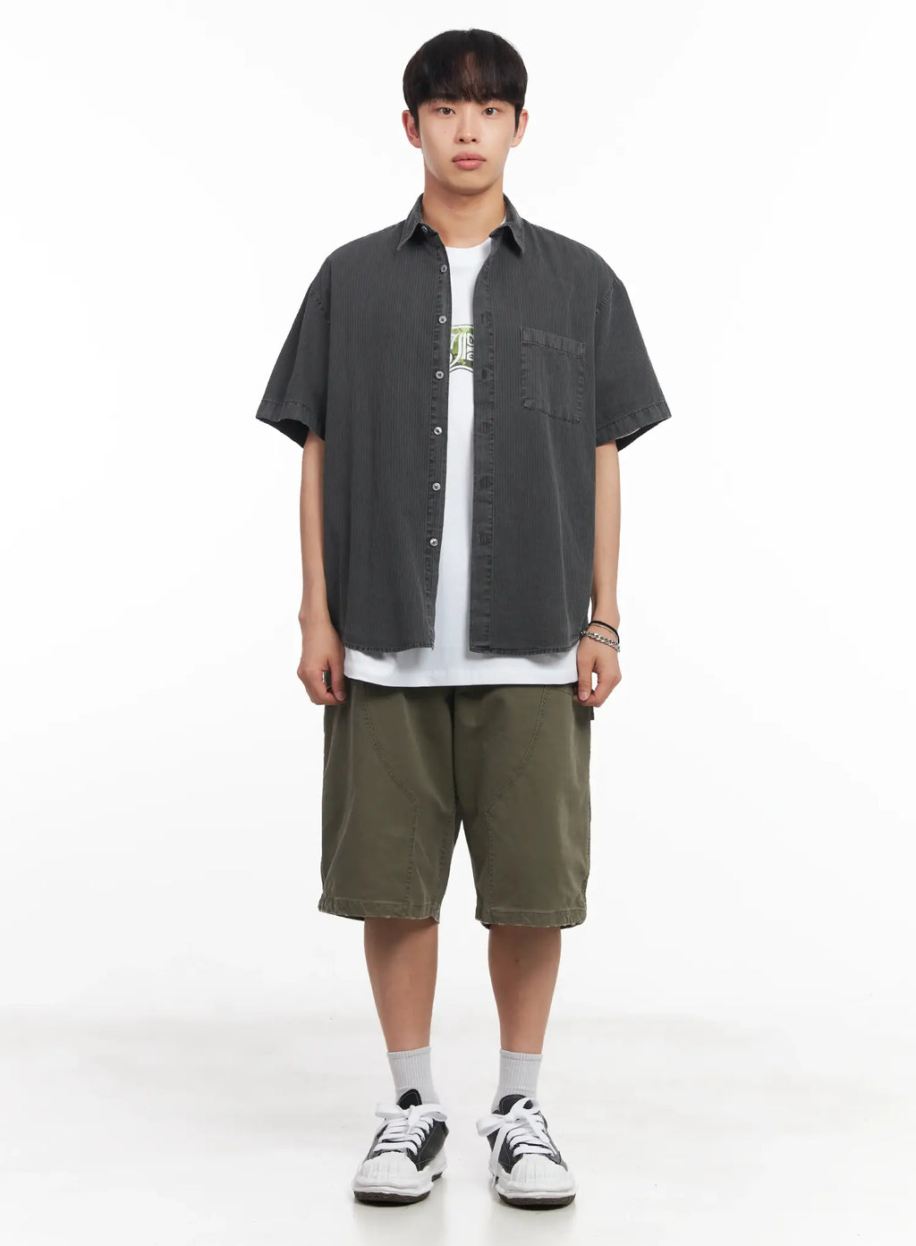 Men's Wide-Fit Bermuda Shorts IU519