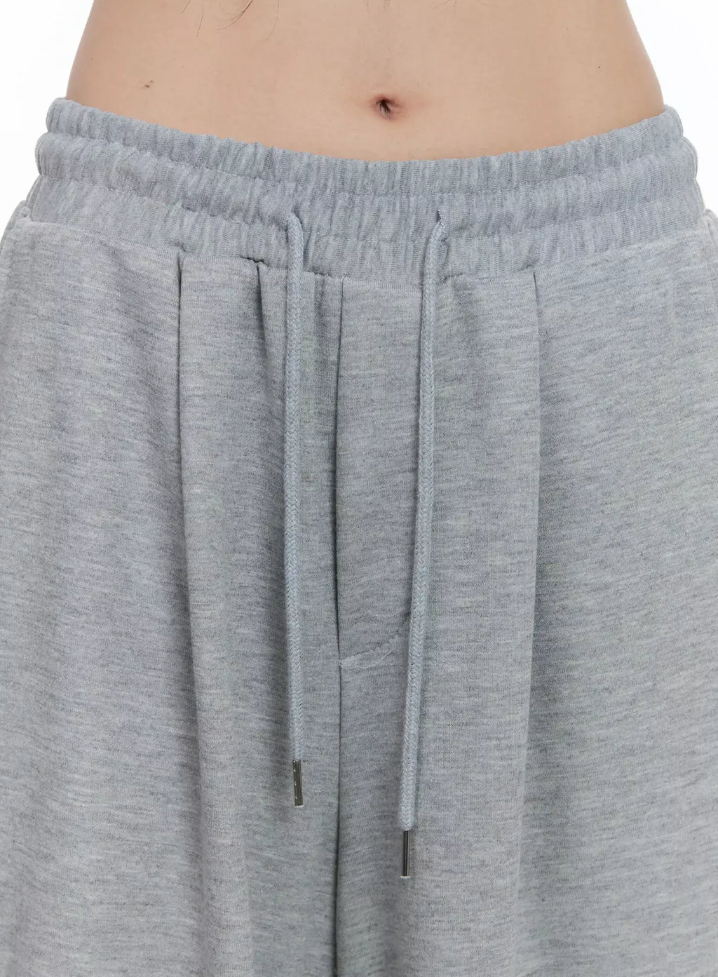 Pintuck Wide Leg Sweatpants IS508