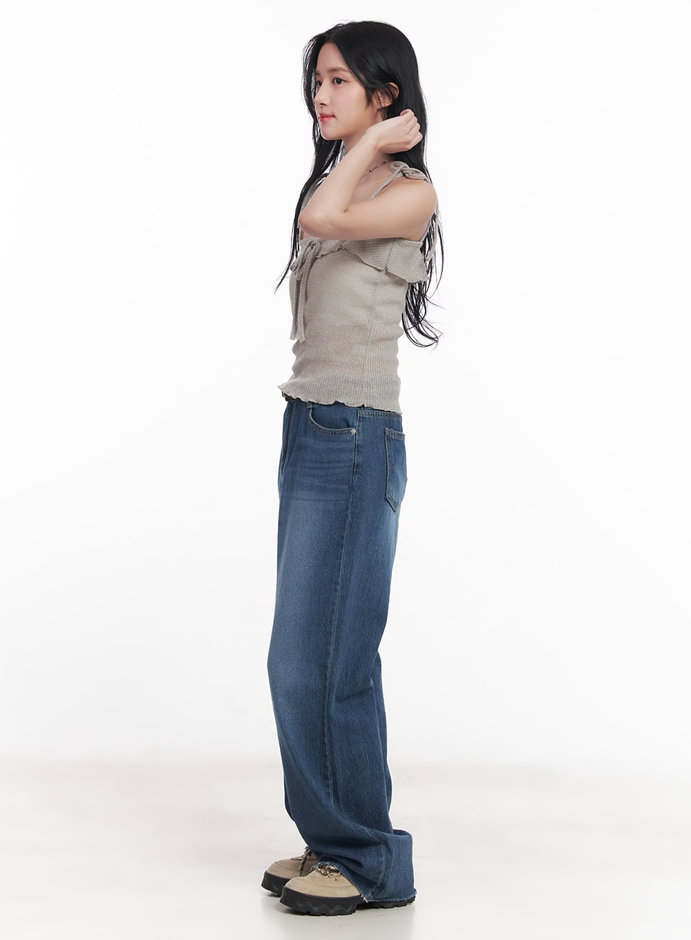 Mona Wide-Leg Jeans CY526