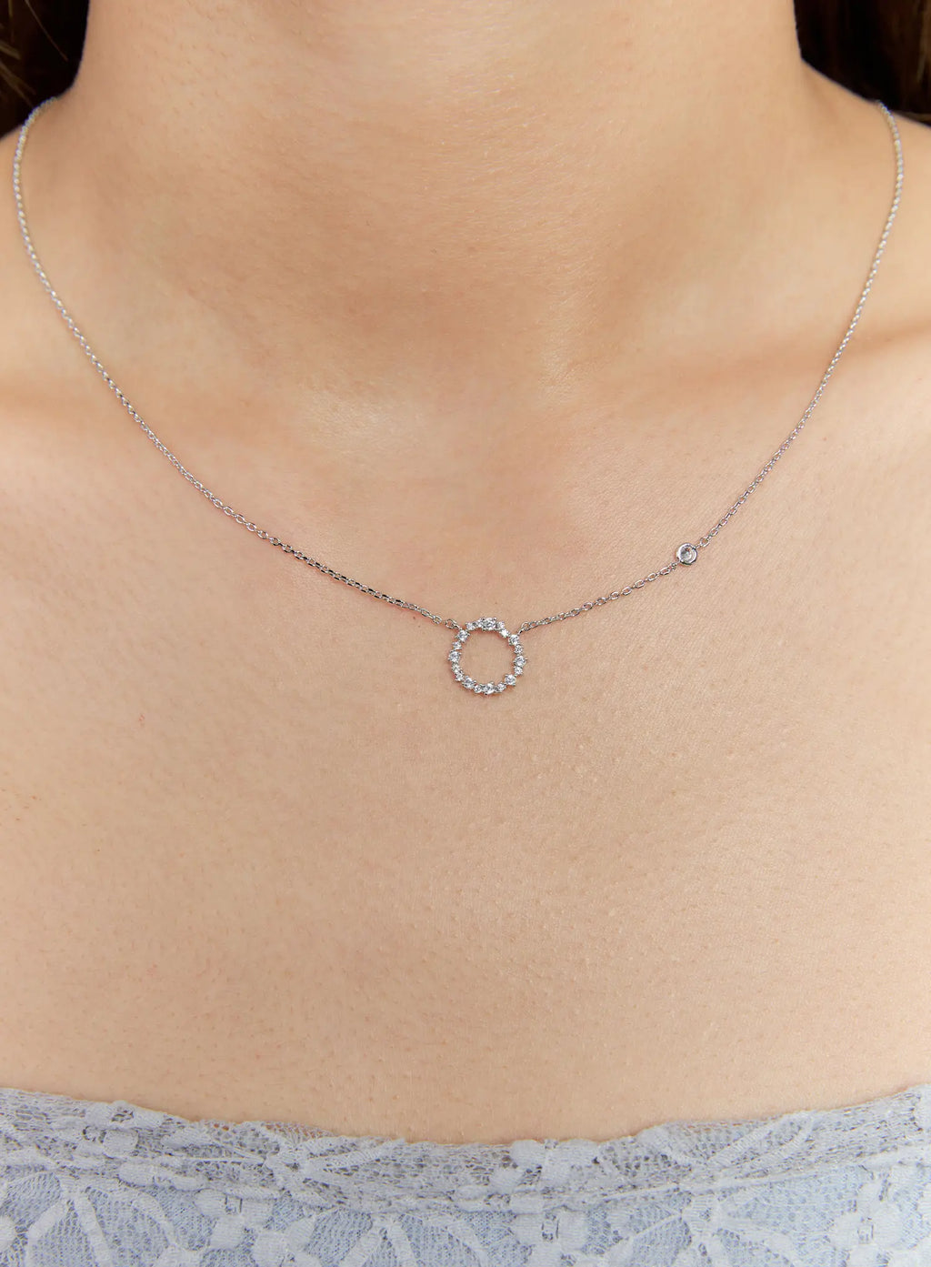 Arabesque Letter Necklace IS517