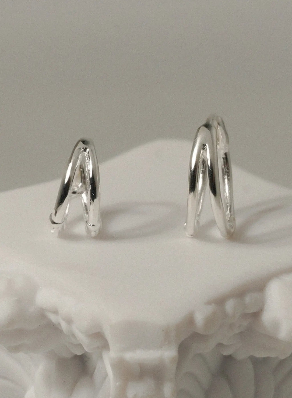 Carson Minimal Snap Earring (1pc) IU506