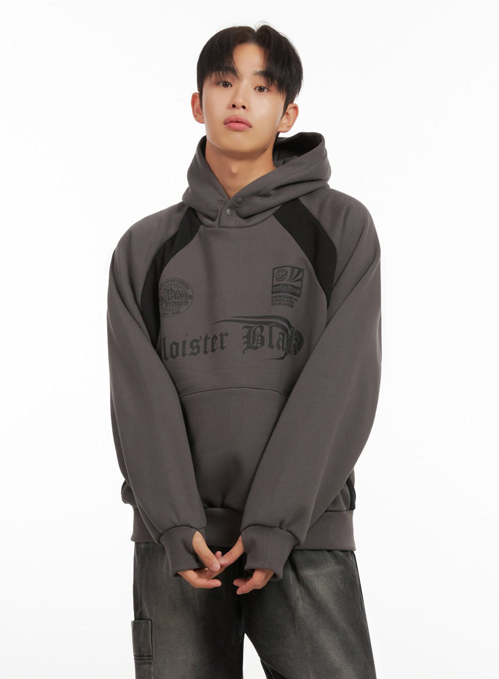 Men's Cotton Graphic Hoodie ID413