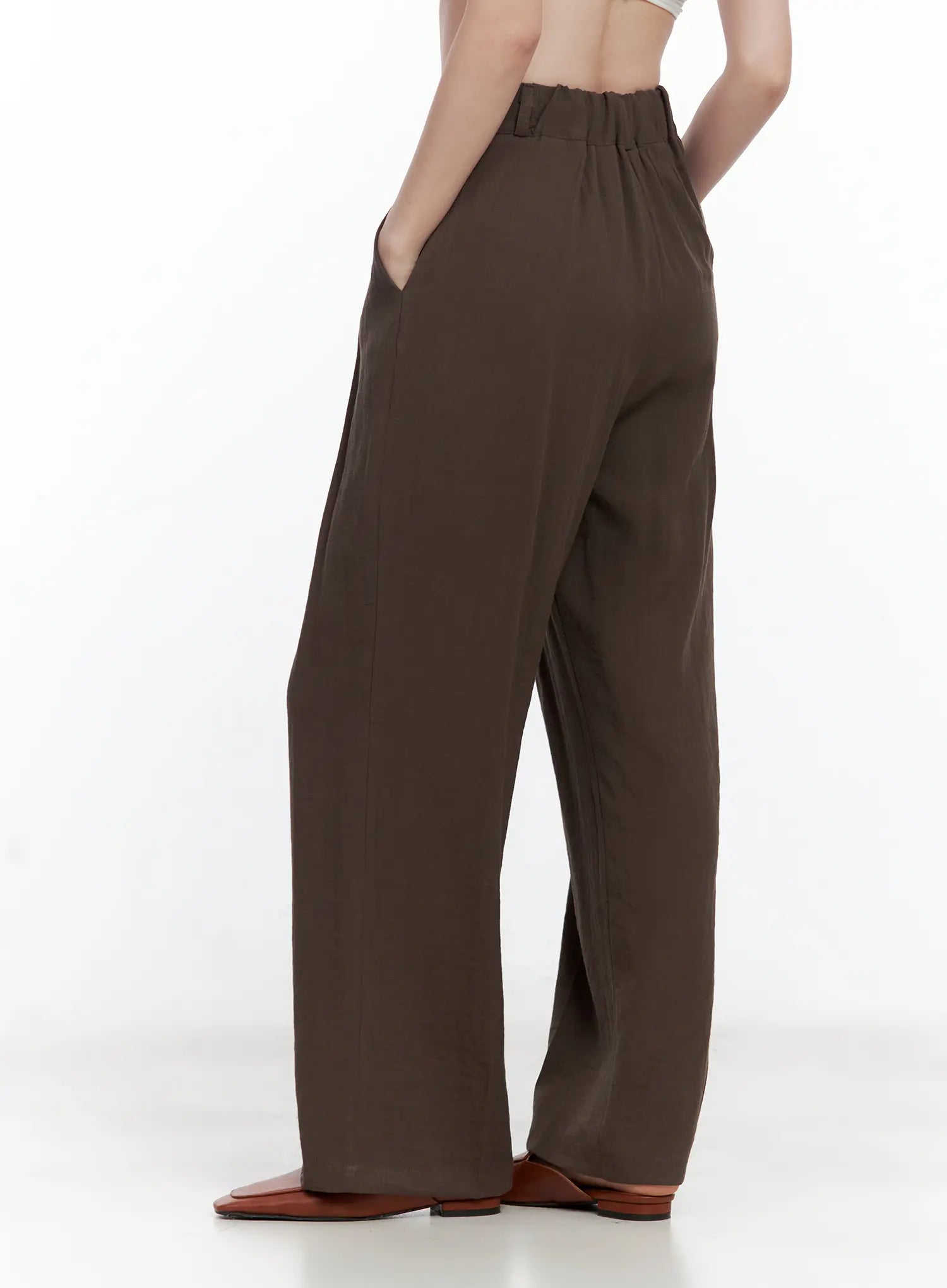 Linen Wide-Leg Trousers CL502