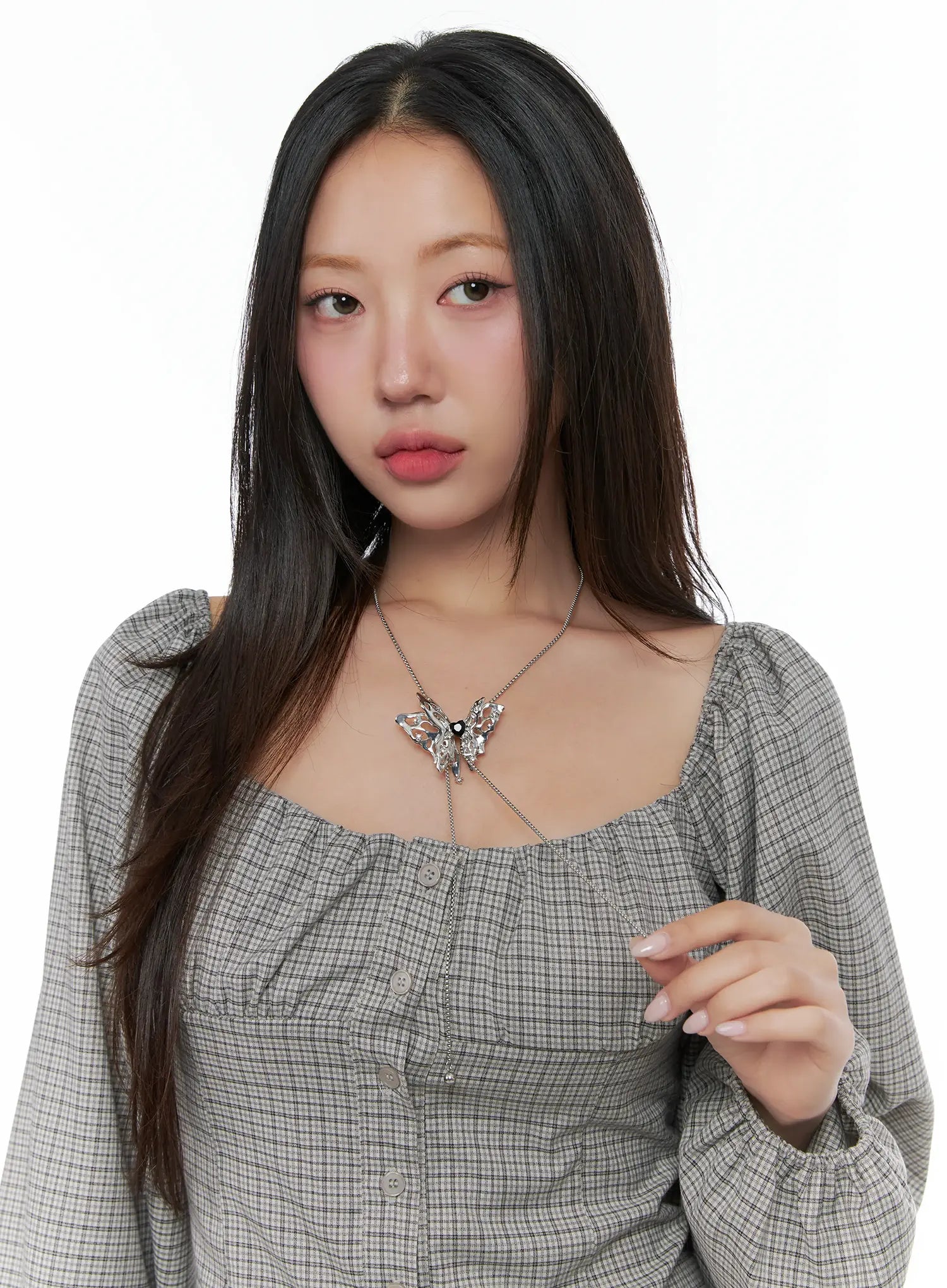 Orien Butterfly Pendant Necklace CS503