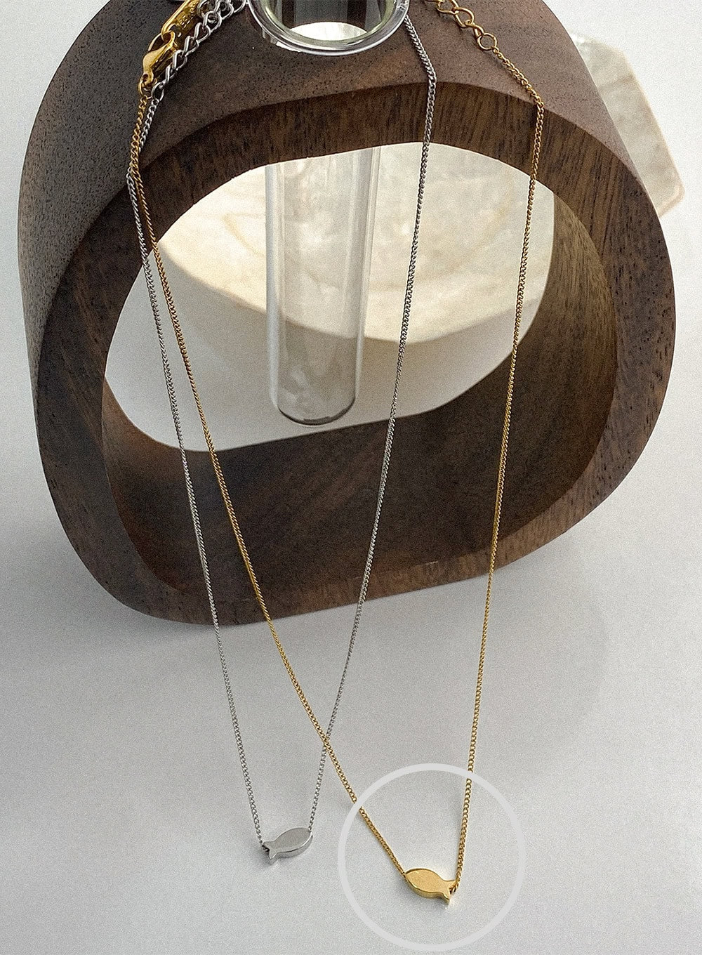 Simple Tail Necklace IA517