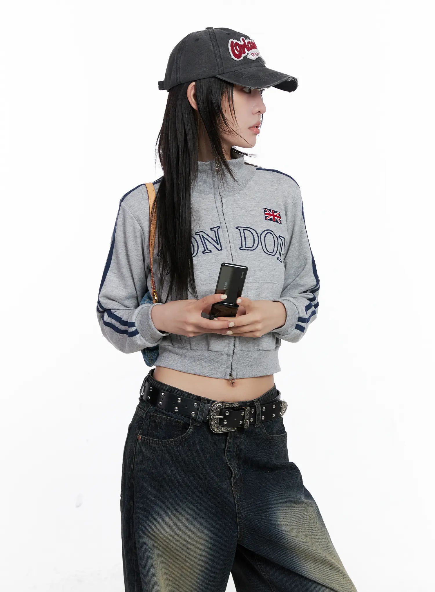 London Contrast Zip-Up Jacket CS510