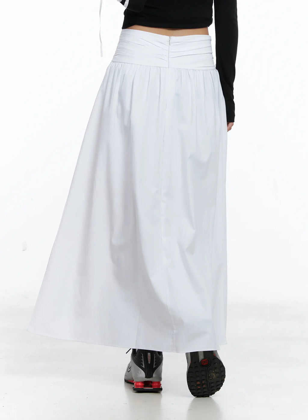 Elegant Flare Long Skirt CS504
