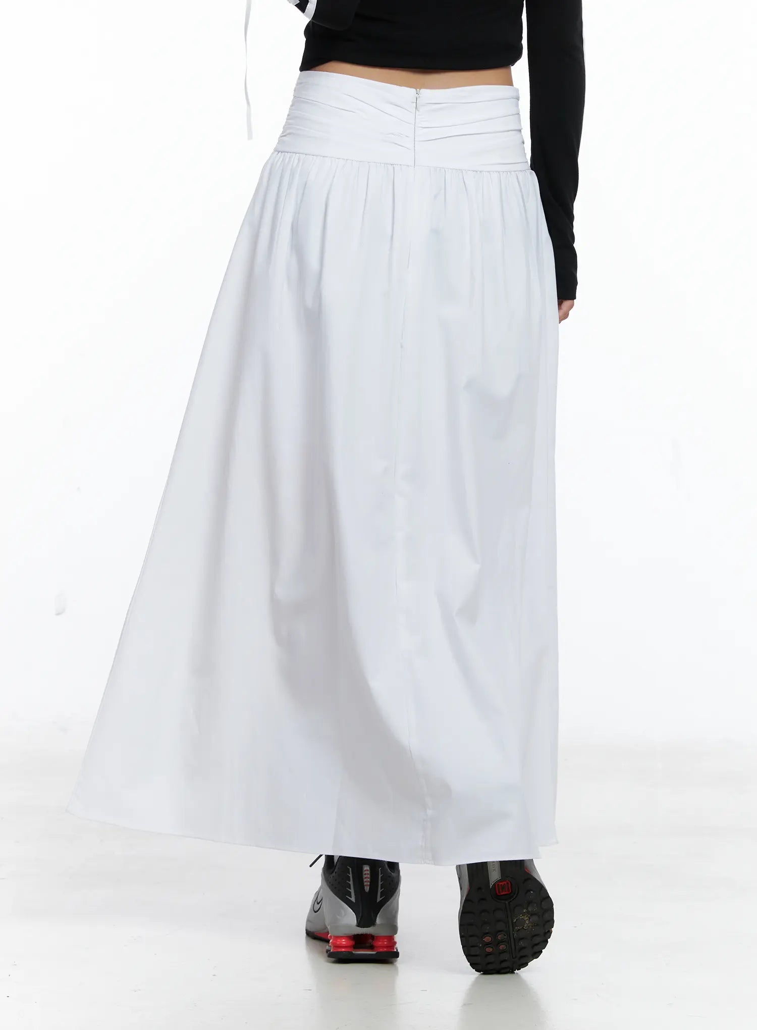 Elegant Flare Long Skirt CS504