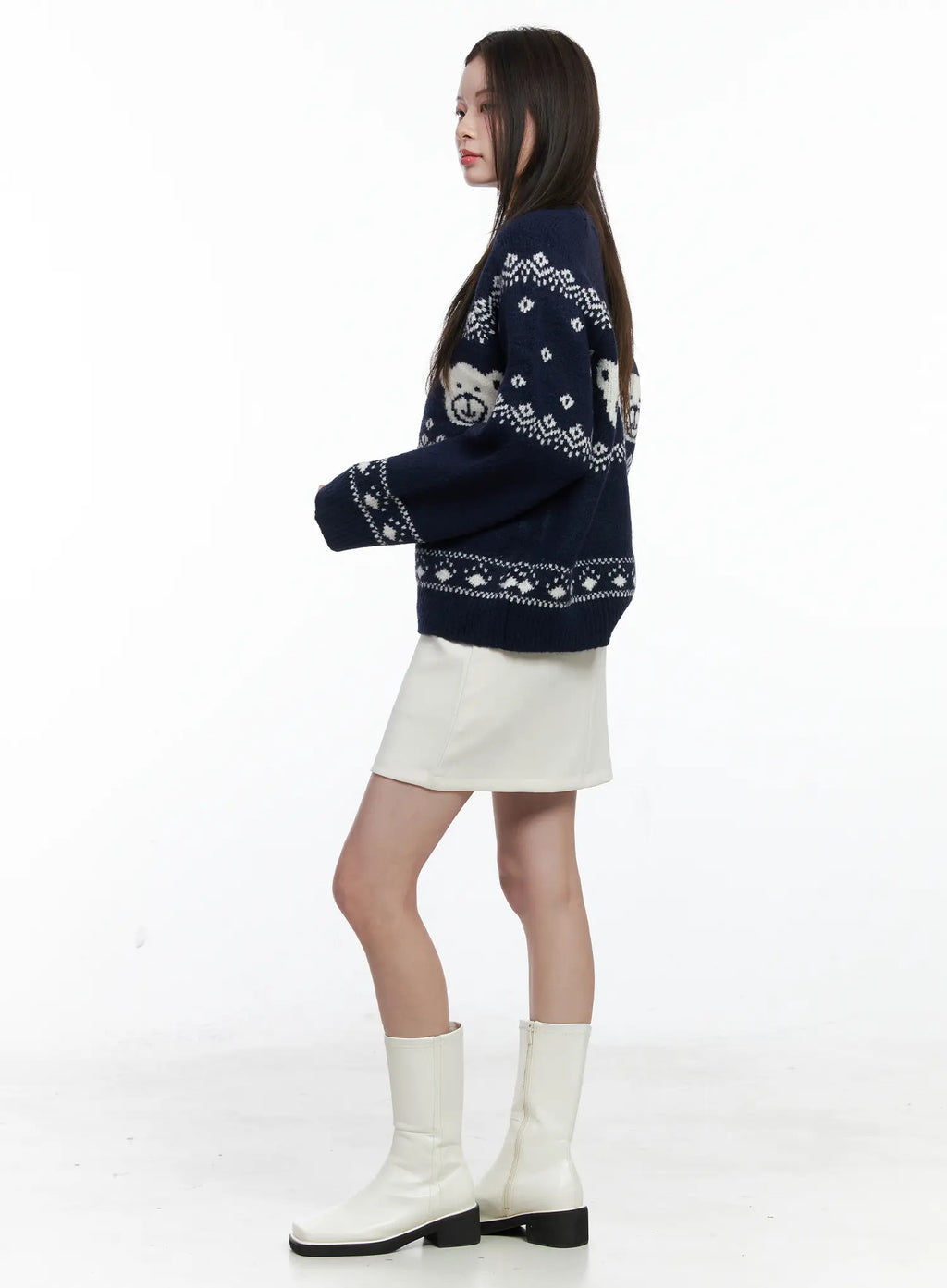 Oversized Knit Sweater CO506