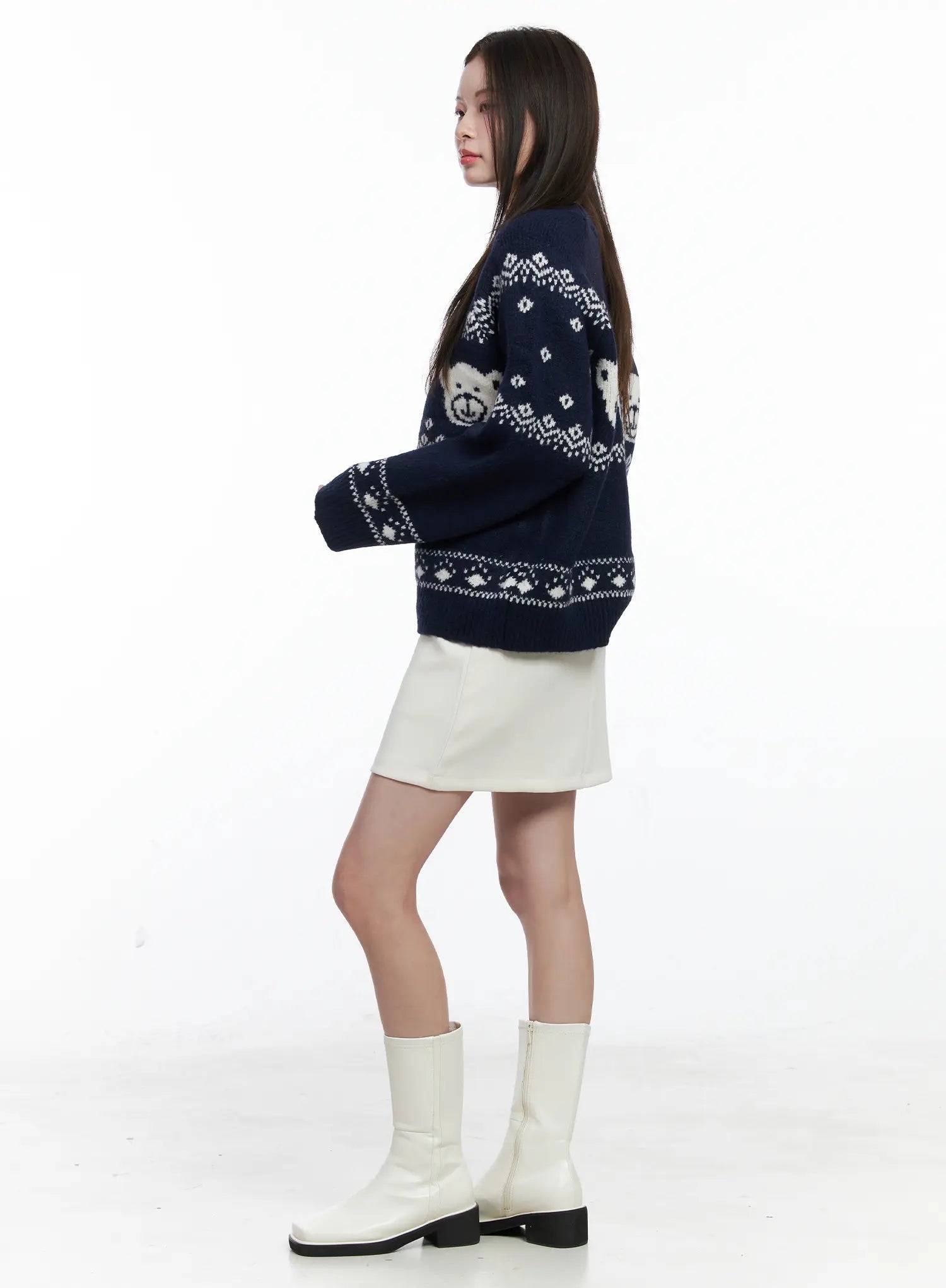Oversized Knit Sweater CO506