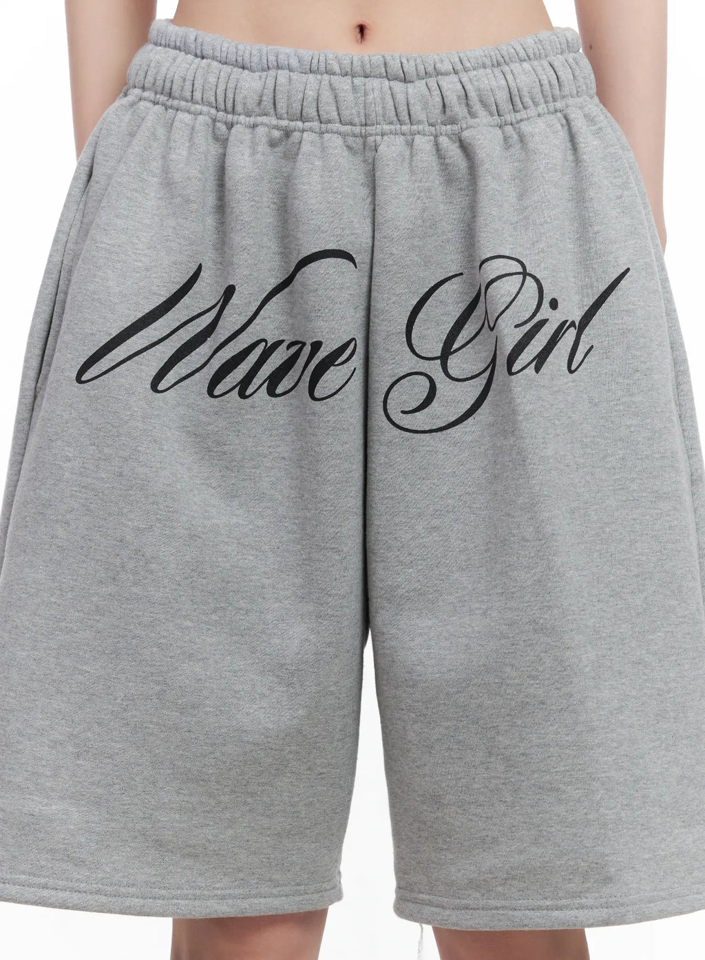 Graphic Print Bermuda Sweatshorts CL501