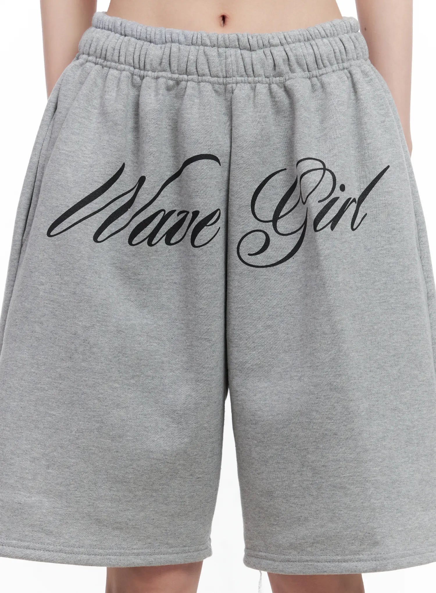 Graphic Print Bermuda Sweatshorts CL501