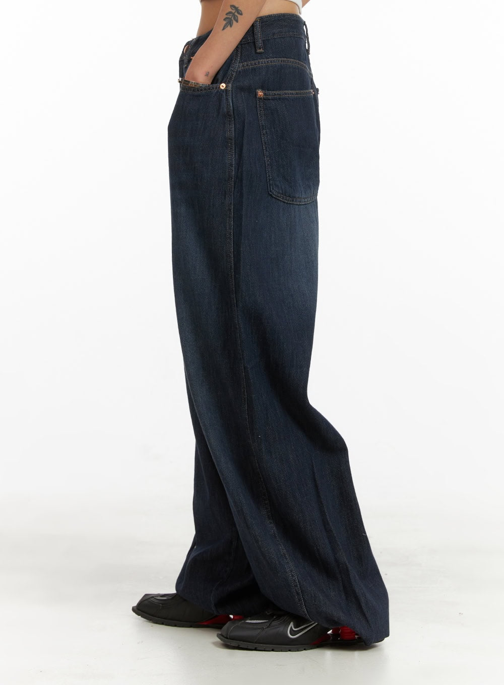Wide Fit Baggy Jeans CY423