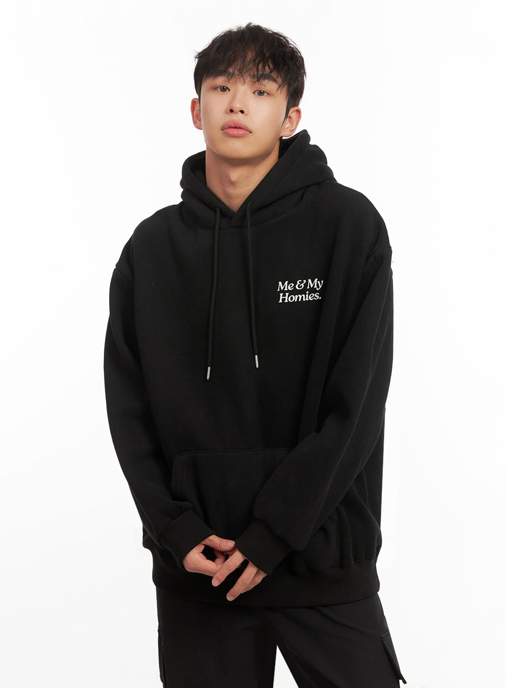 Men's Simple Oversized Hoodie ID431