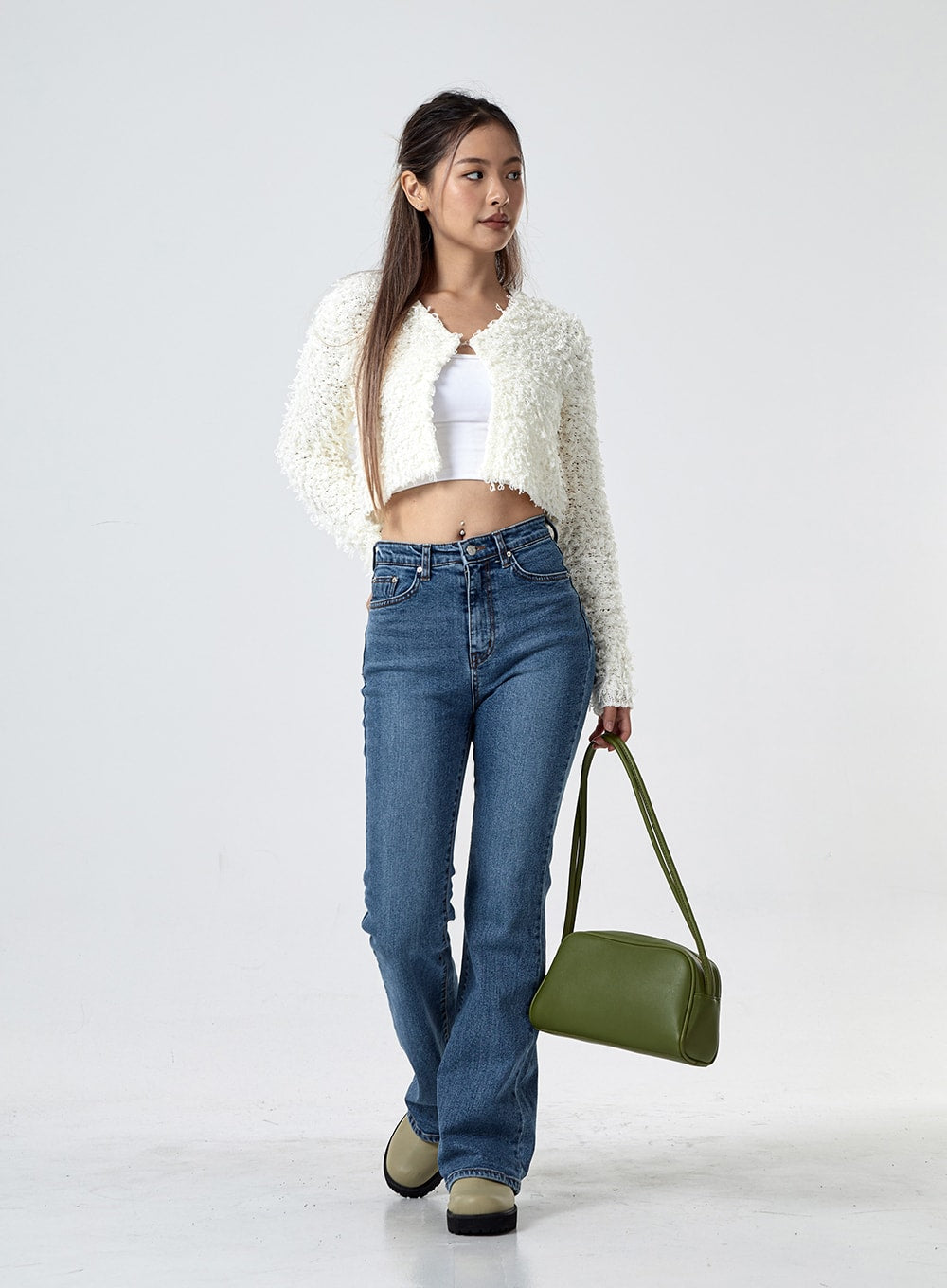 Boot Cut Blue Jeans CG24