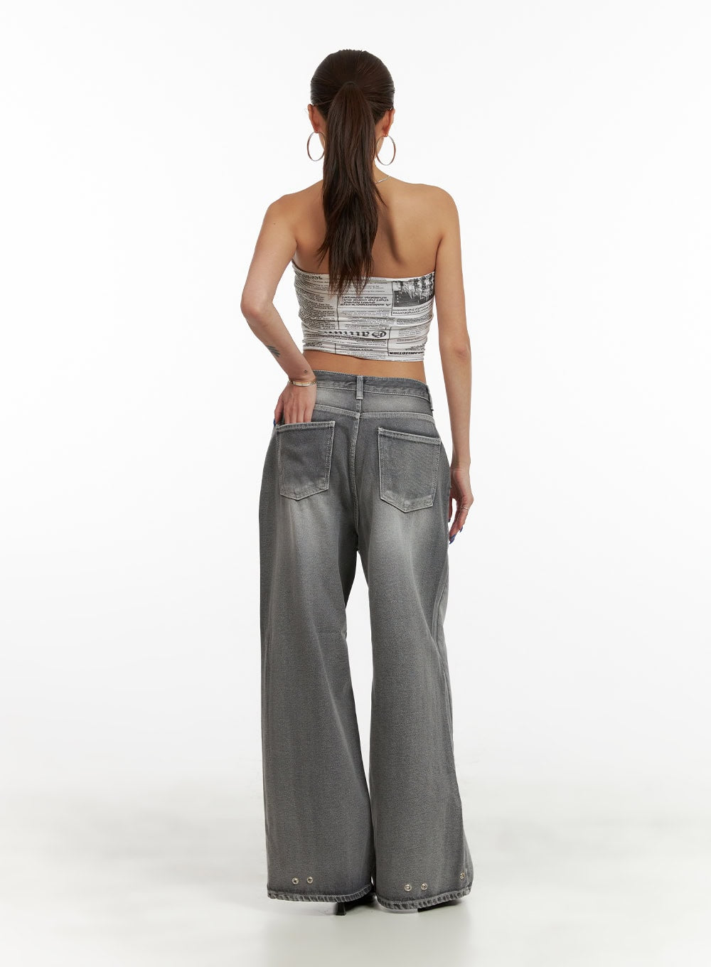 Low Rise Baggy Jeans CY431