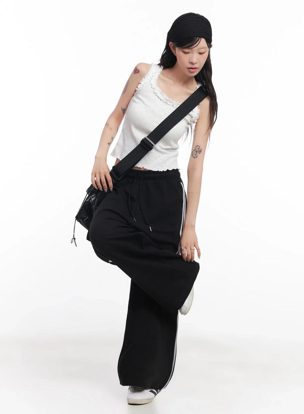 Slouchy Gloss Crossbody Bag IC503