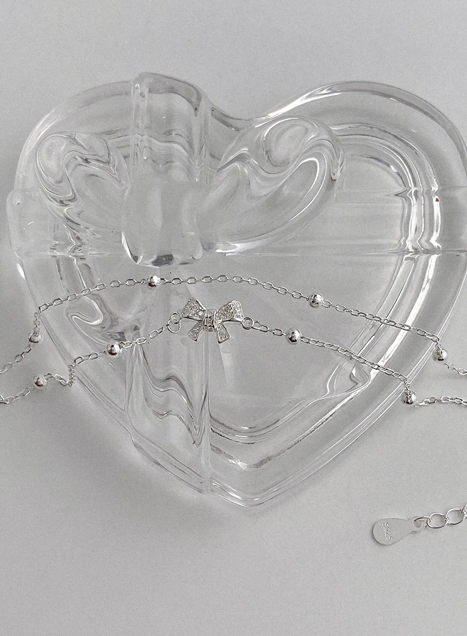 Highsmith Ribbon Accent Chain Bracelet IU506