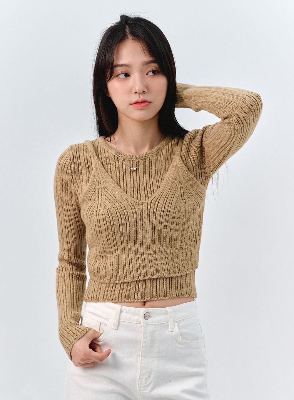 Bustier Layered Knit OO319