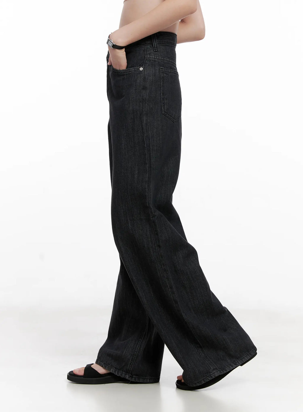 Yeon High-Waist Wide Jeans CL523