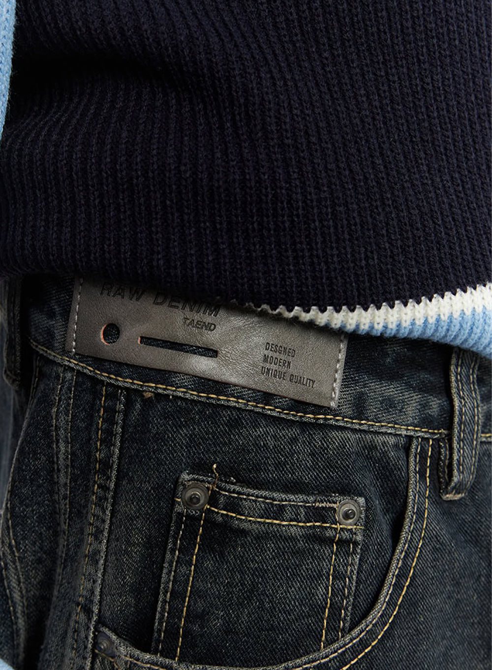 Men's Vintage Straight-Leg Jeans IA510