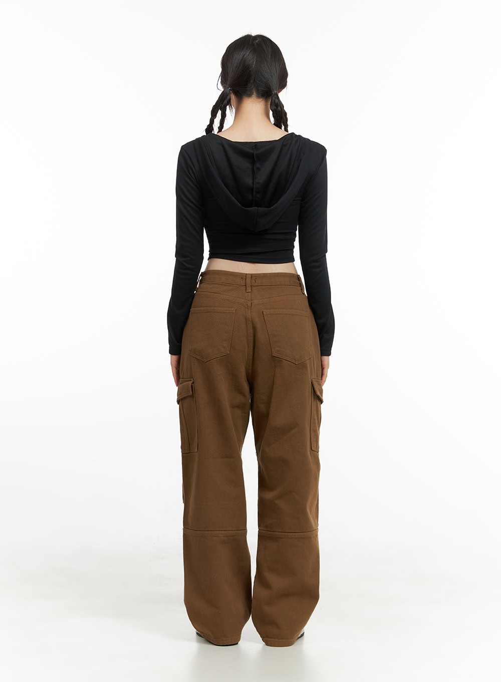 Cotton Cargo Loose Fit Pants CG420