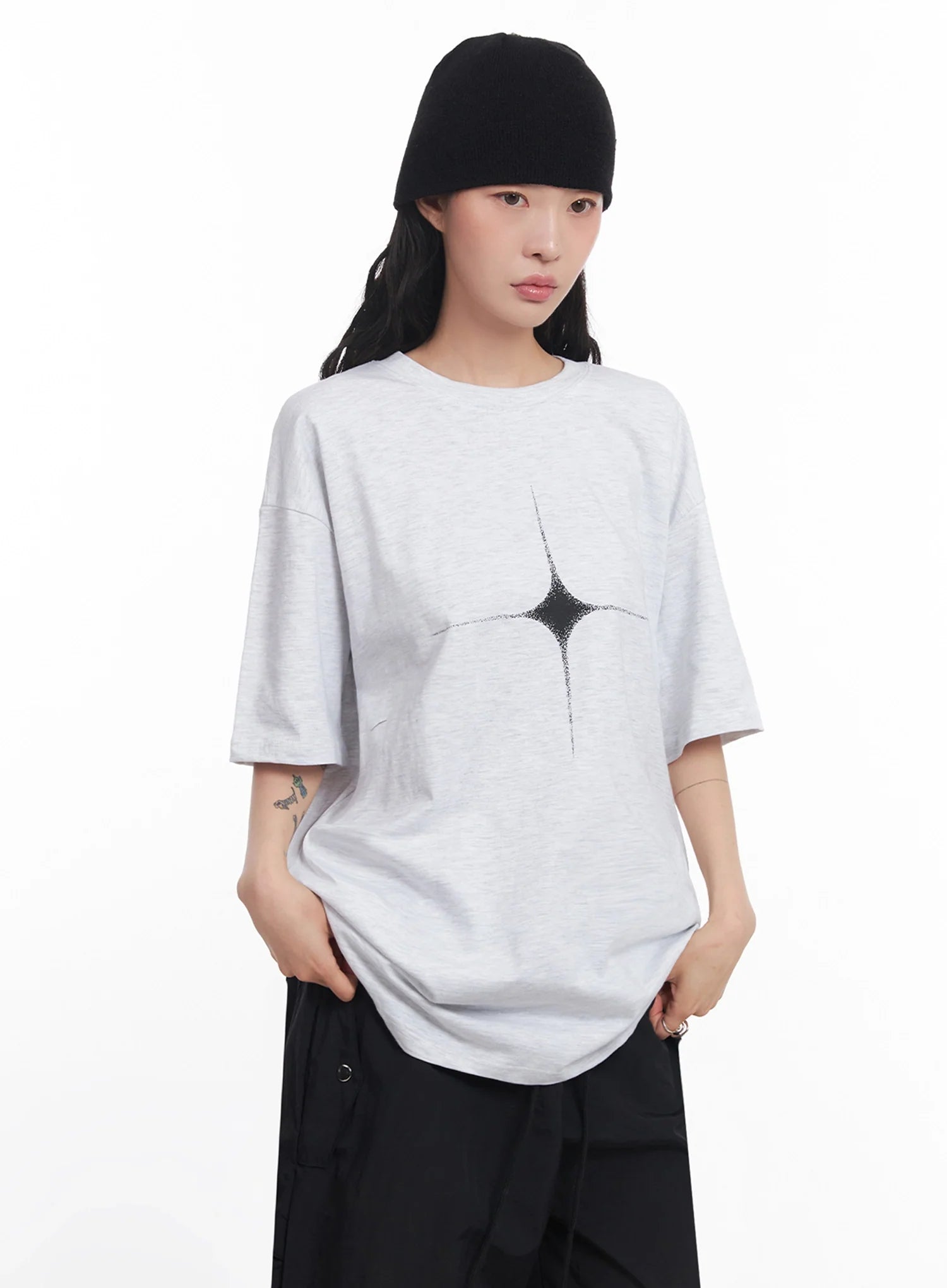 Rivet Edge Knit Beanie IC503