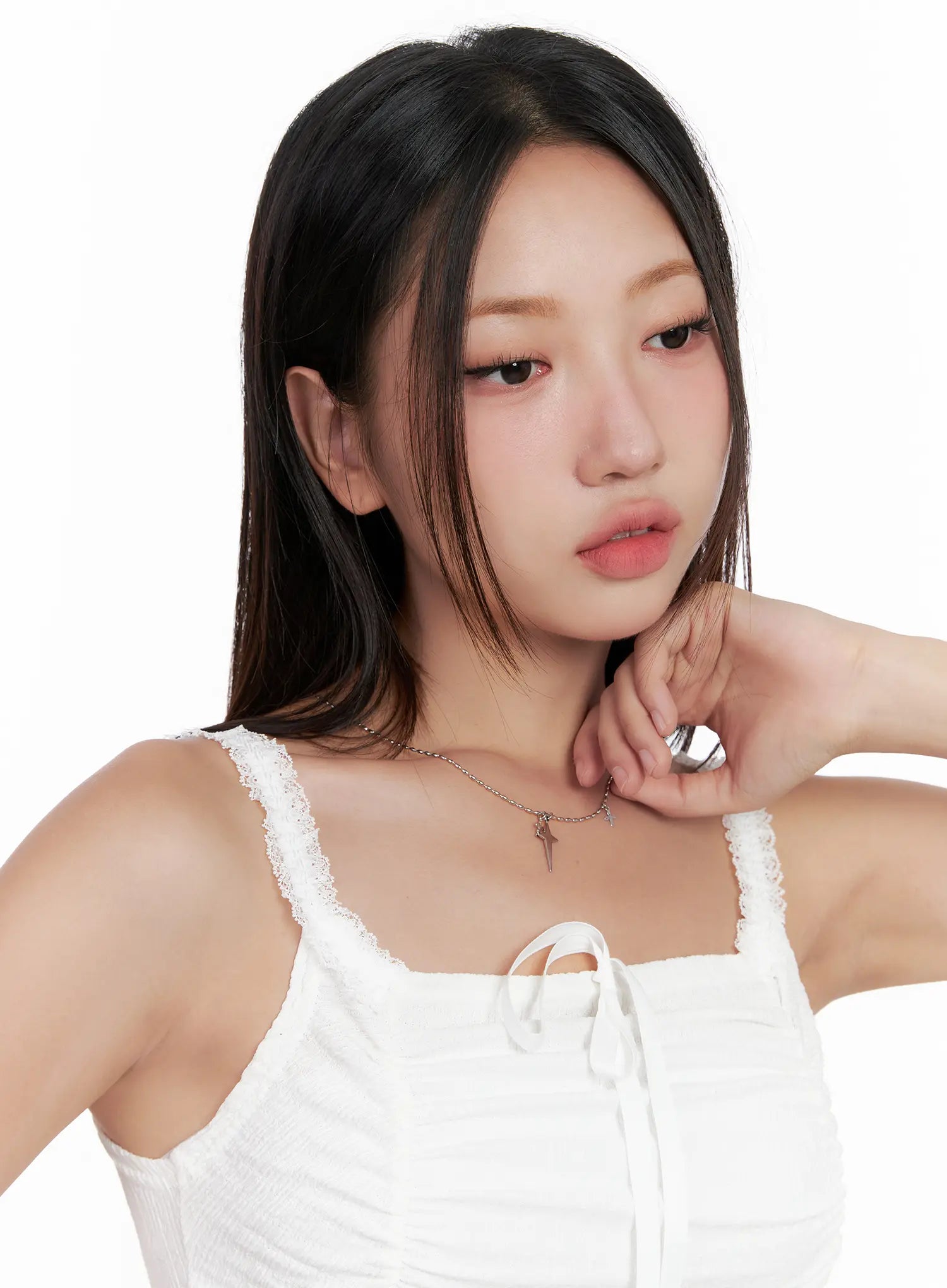 Multi-Cross Pendant Necklace CL522