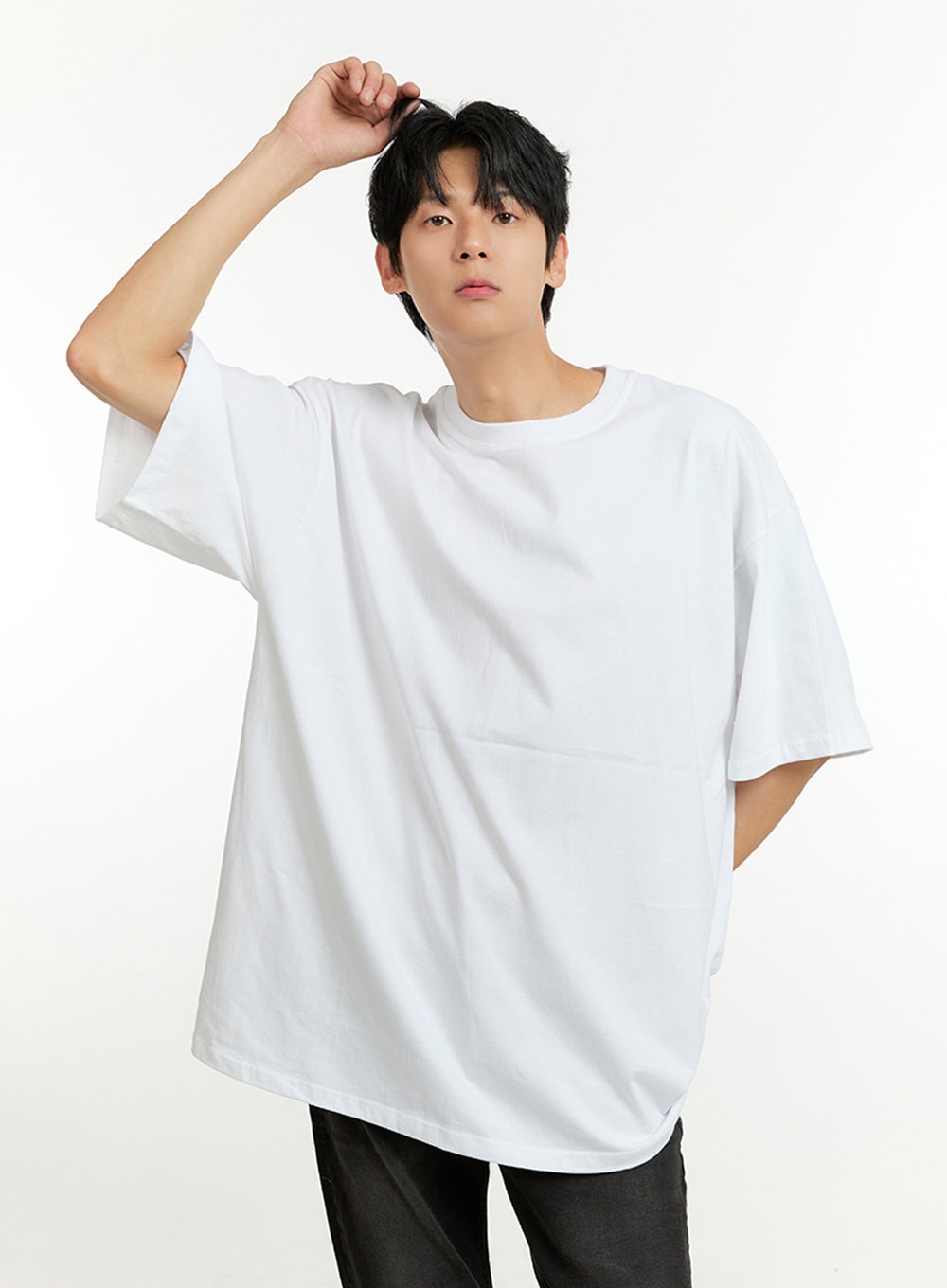 Men's Oversized Basic T-Shirt IL412