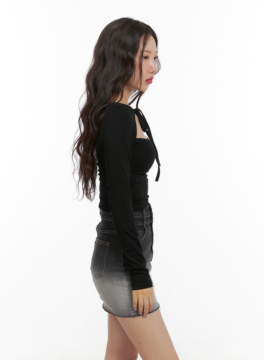 Ribbon String Bolero Long Sleeve CG423