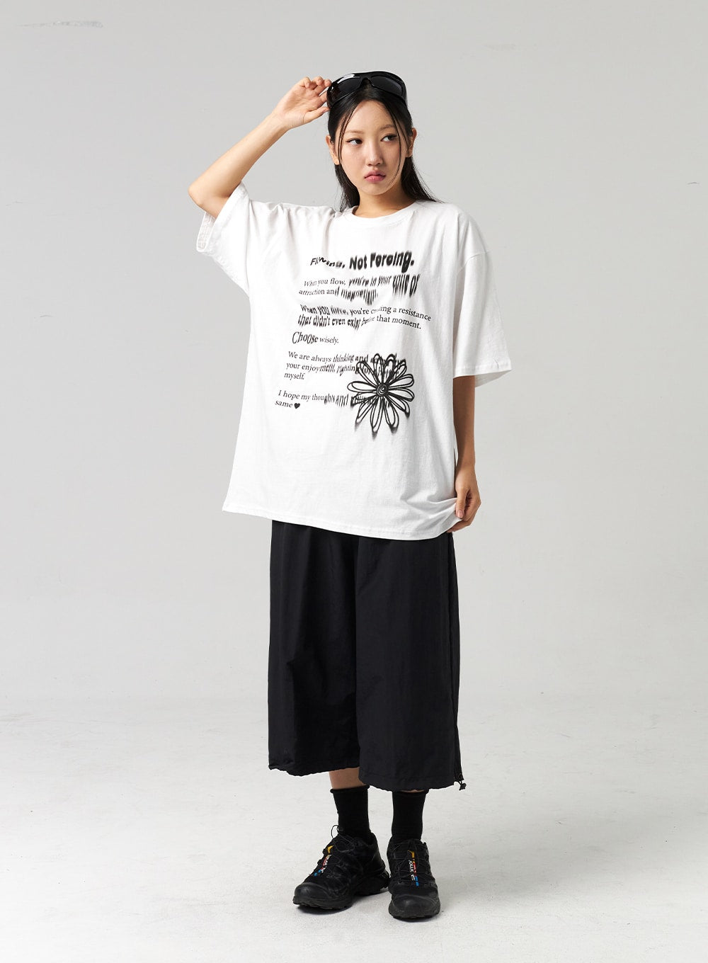 Graphic Oversized Tee CL307