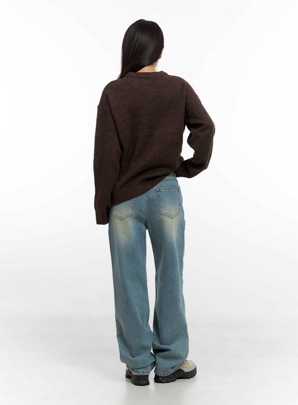 CozyKnit Round Neck Sweater CN411