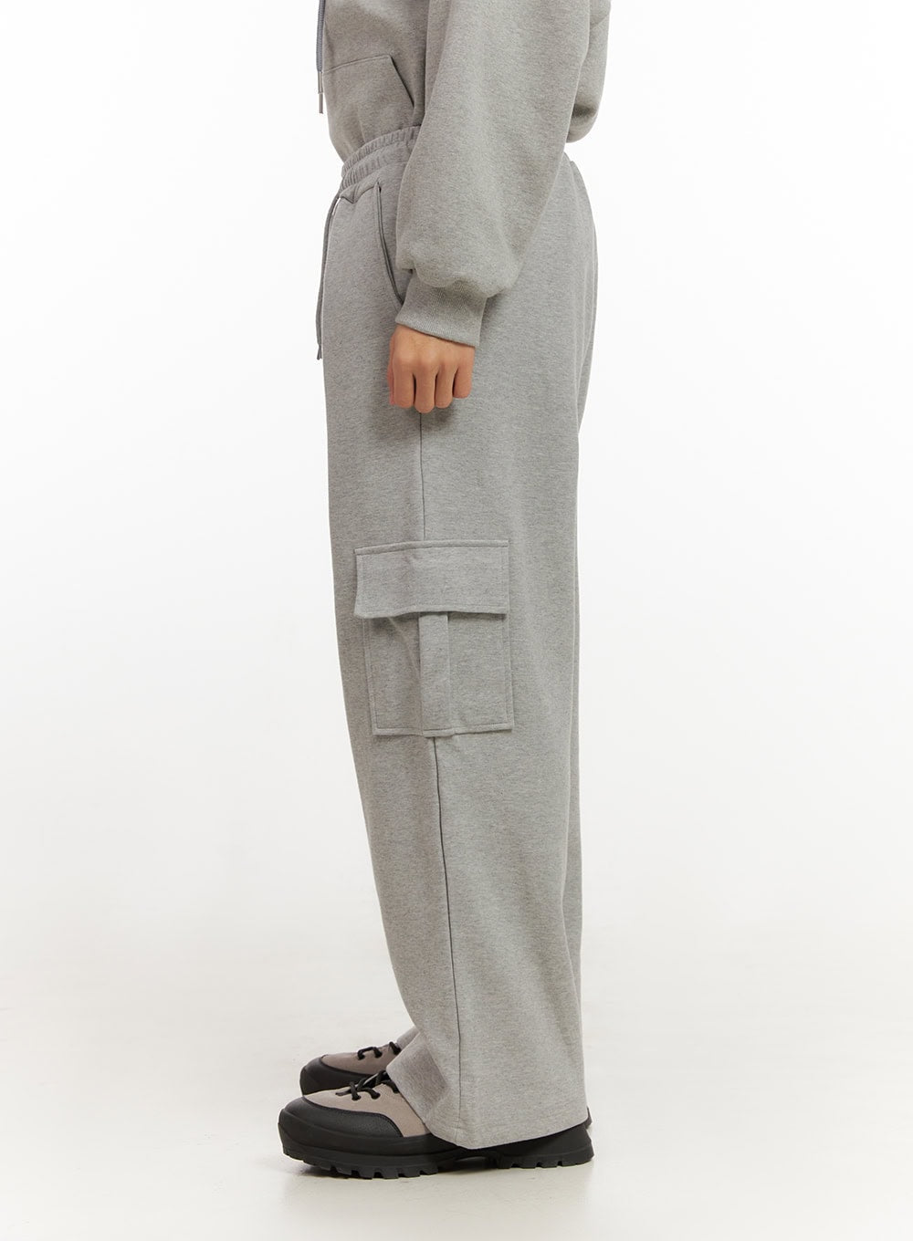 Men's Wide Fit Cotton Sweatpants ID413